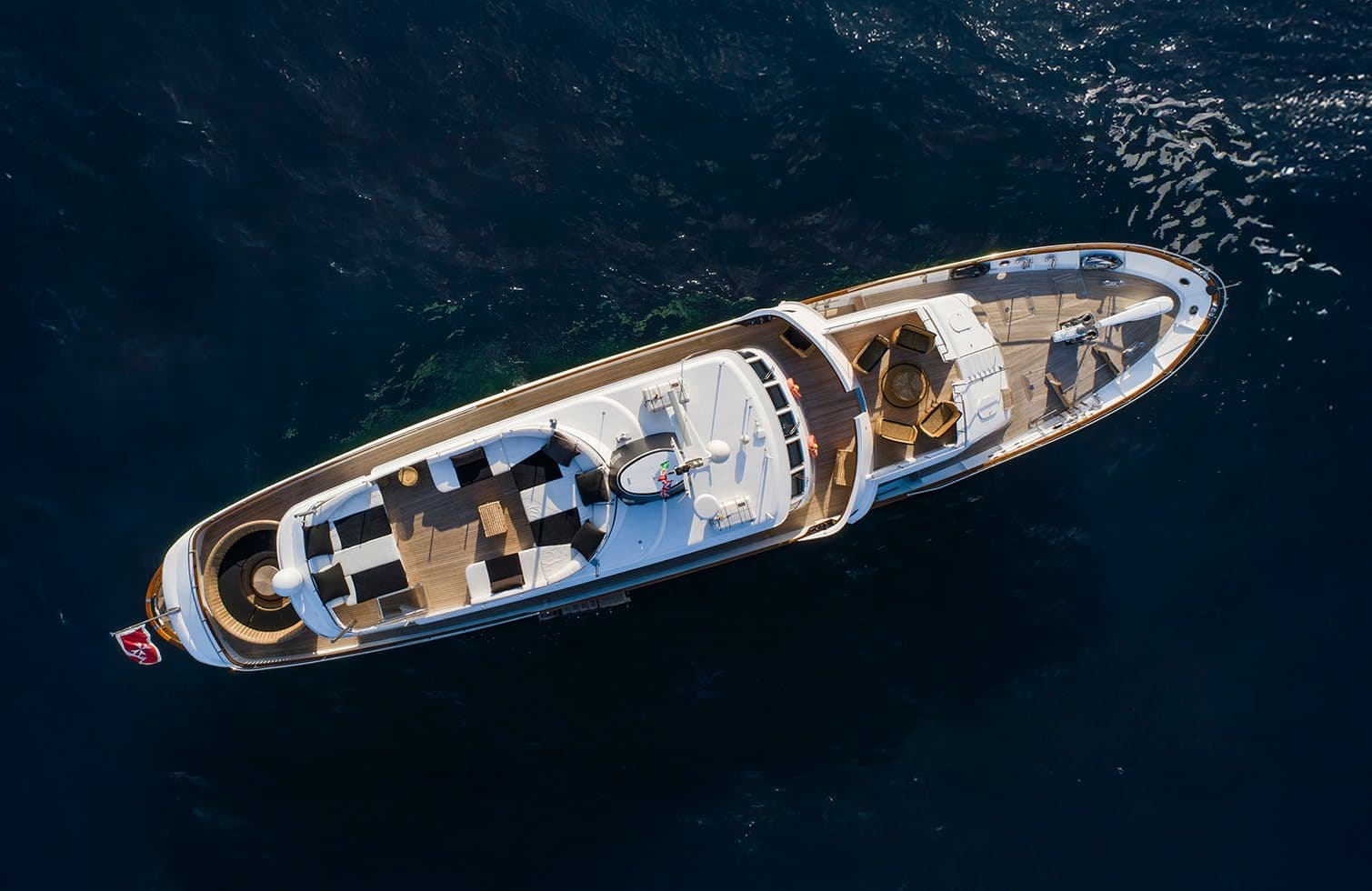 Classic Benetti motor yacht Sounion II - crewed charter Saronic Gulf