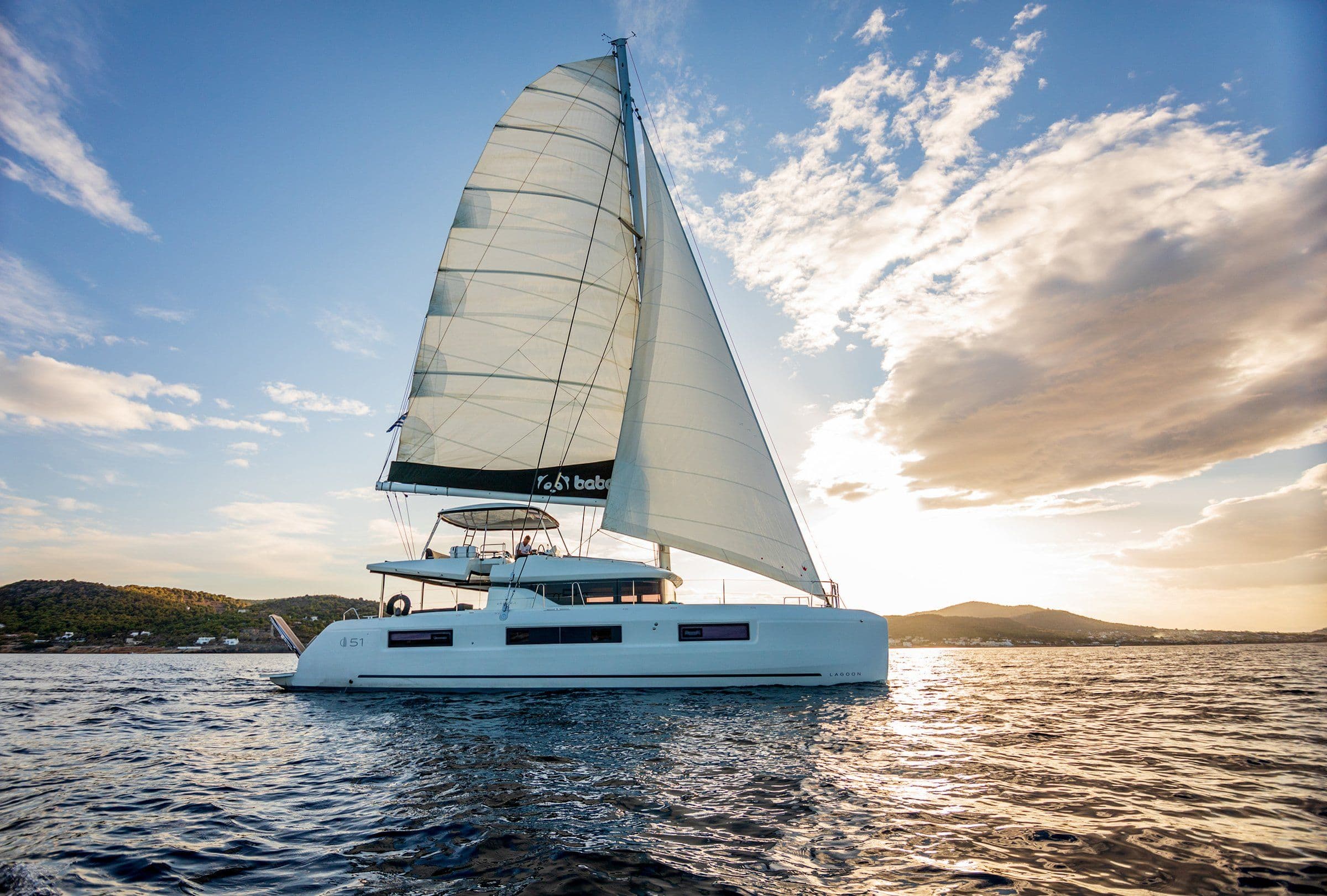 S/CAT BABALU, Lagoon 51, crewed yacht charter in Greek waters