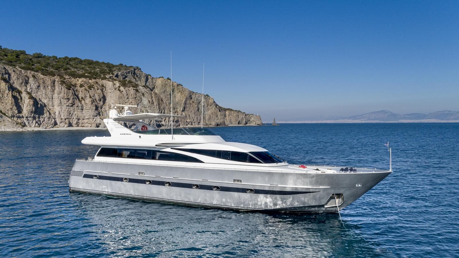 M/Y ANDILIS, a 27 metre Admiral motor yacht available for crewed charter in Greece