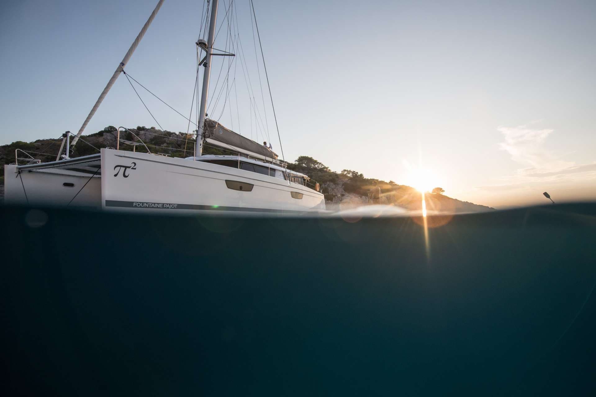 S/CAT PI 2, Fountaine Pajot Saba 50, crewed yacht charter in Greek waters