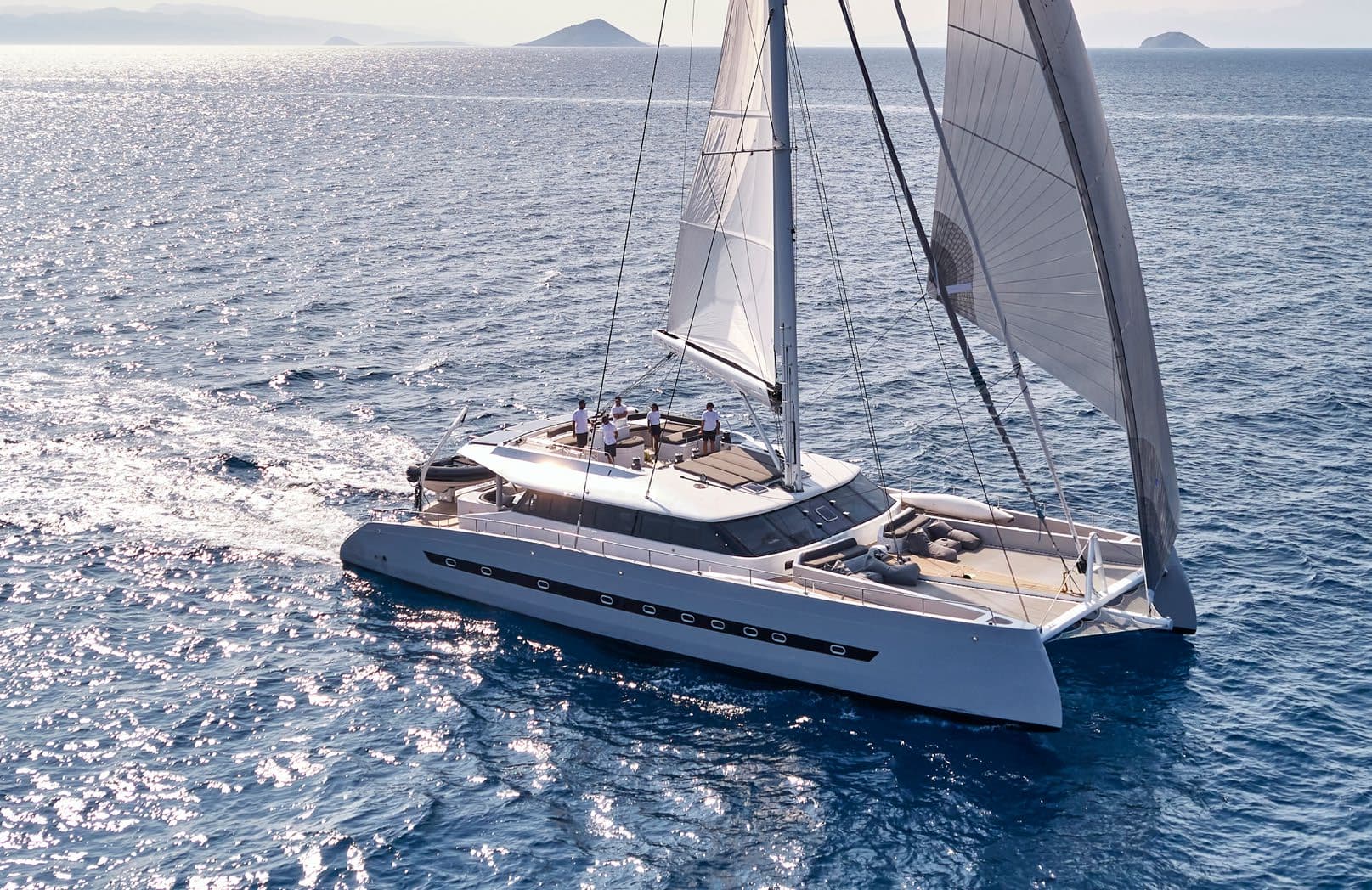 S/CAT SAMELI, Balance by Two Oceans Marine, crewed yacht charter in Greek waters